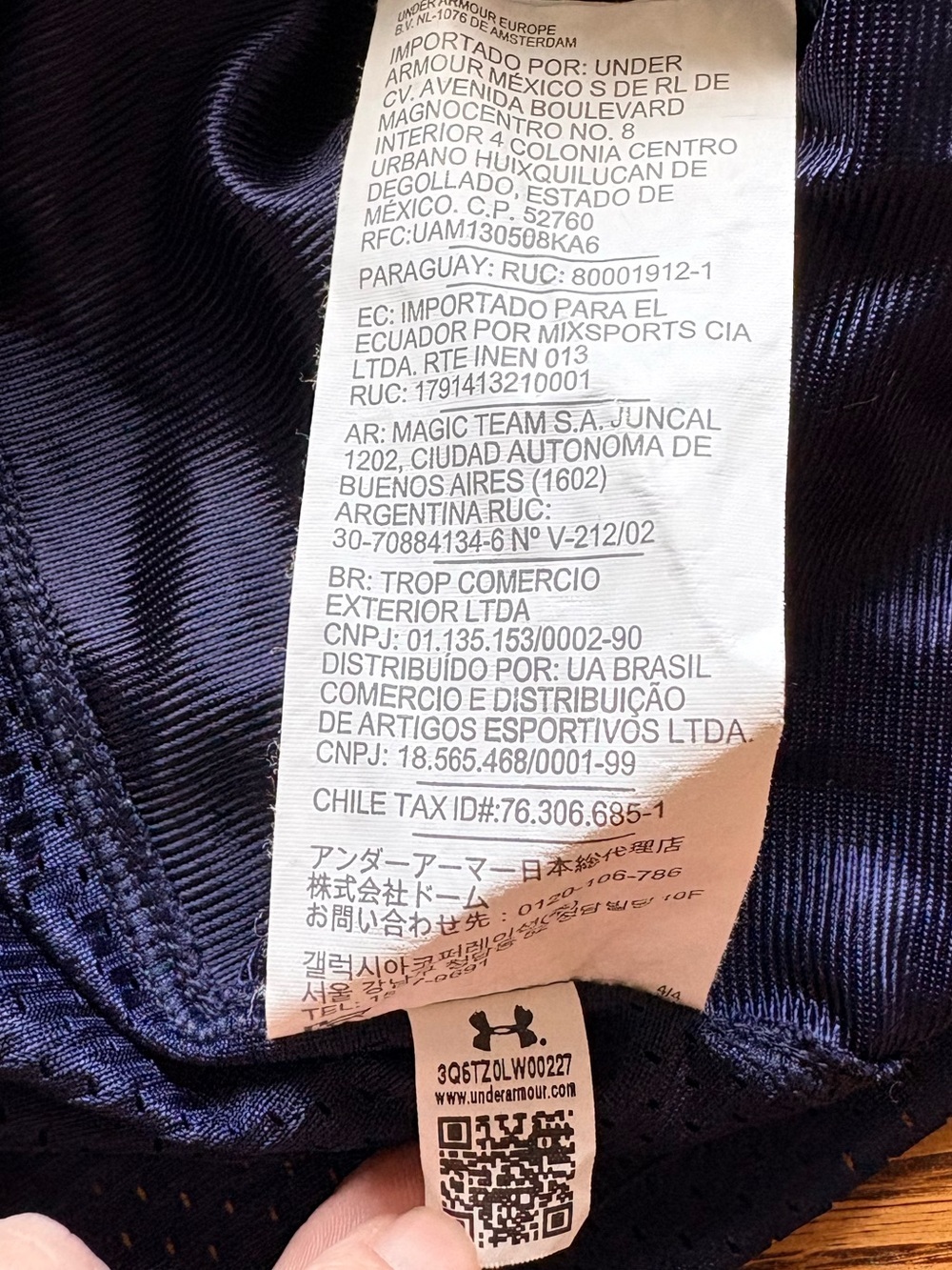 Under Armour Auburn University #34, Navy White Orange Football Jersey- men’s M - Picture 14 of 16